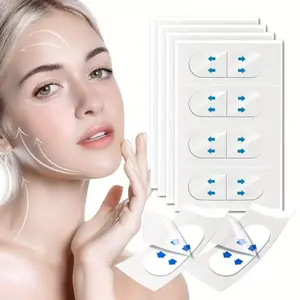 40pcs of facelift tape, invisible facelift tape, invisible neck lifting tape, V-shaped instant facelift tape used to lift sagging skin, eyes, and double chin wrinkles