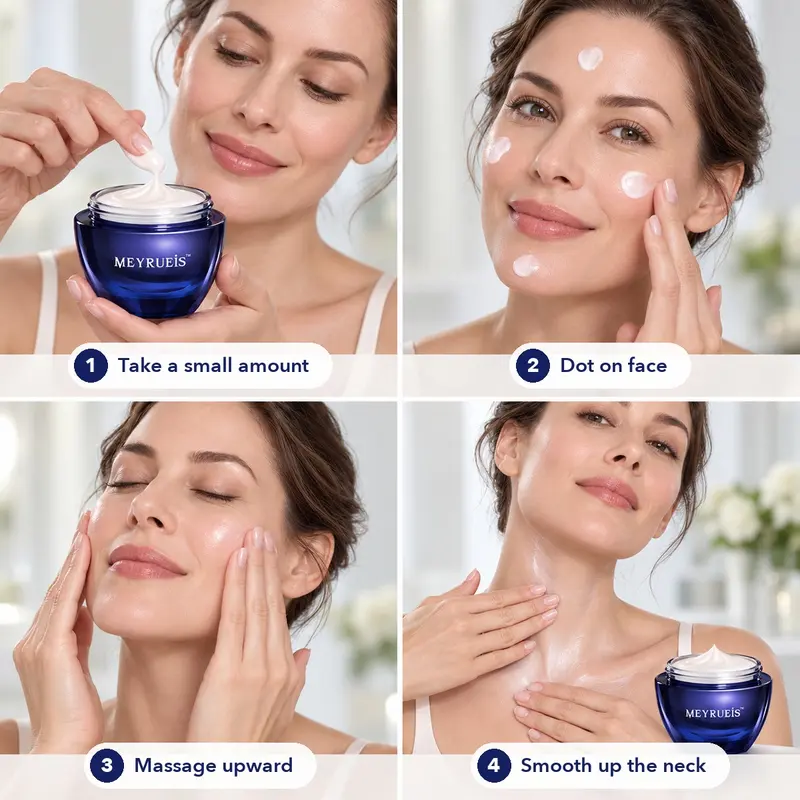 Firming Face & Neck Cream with NAD+ & NMN – Lightweight