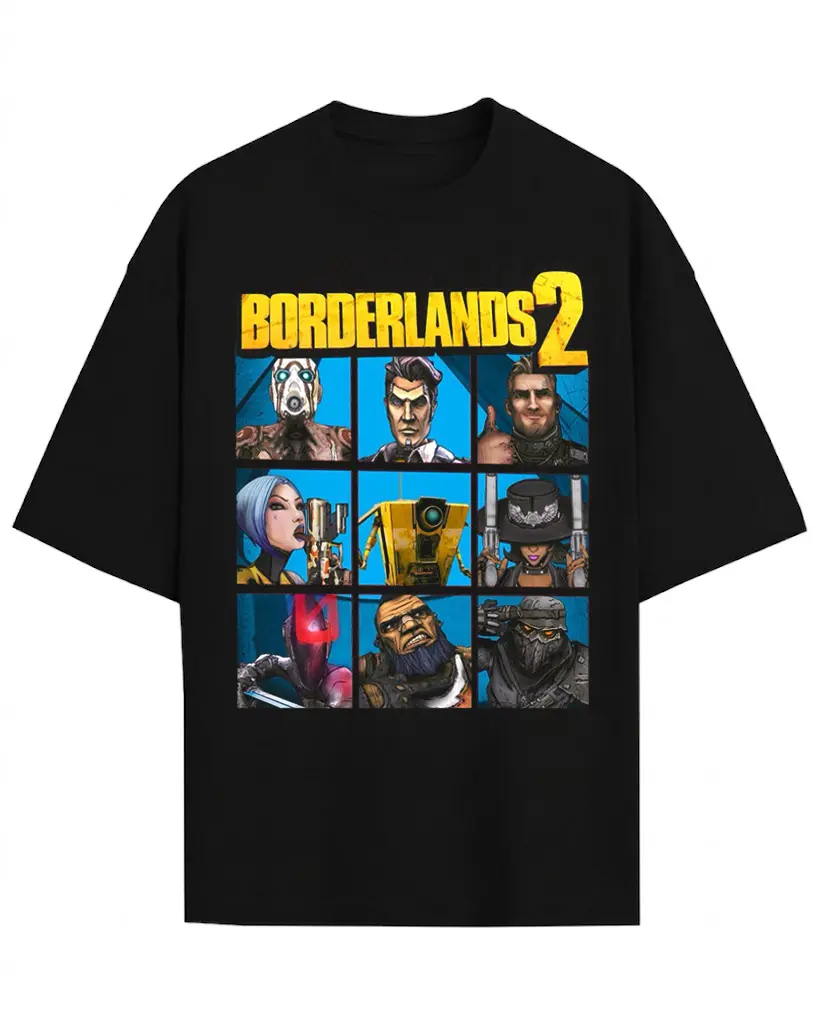 Borderlands 2 Bootleg Video Game Men's Gift For Fans T Shirt