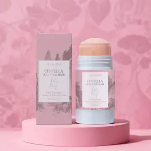 Strawberry & Centella Cleansing Bar, Gentle Exfoliating Facial Mask Stick, Refreshing Texture, Ideal for Daily Use, Pore Purifying Skin Care