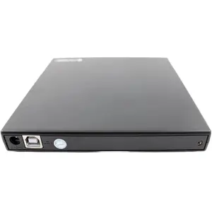 Sanoxy USB 2.0 External Slim CD-RW DVD ROM Combo Drive - Slim & Portable, Compatible with Windows and Mac - Black