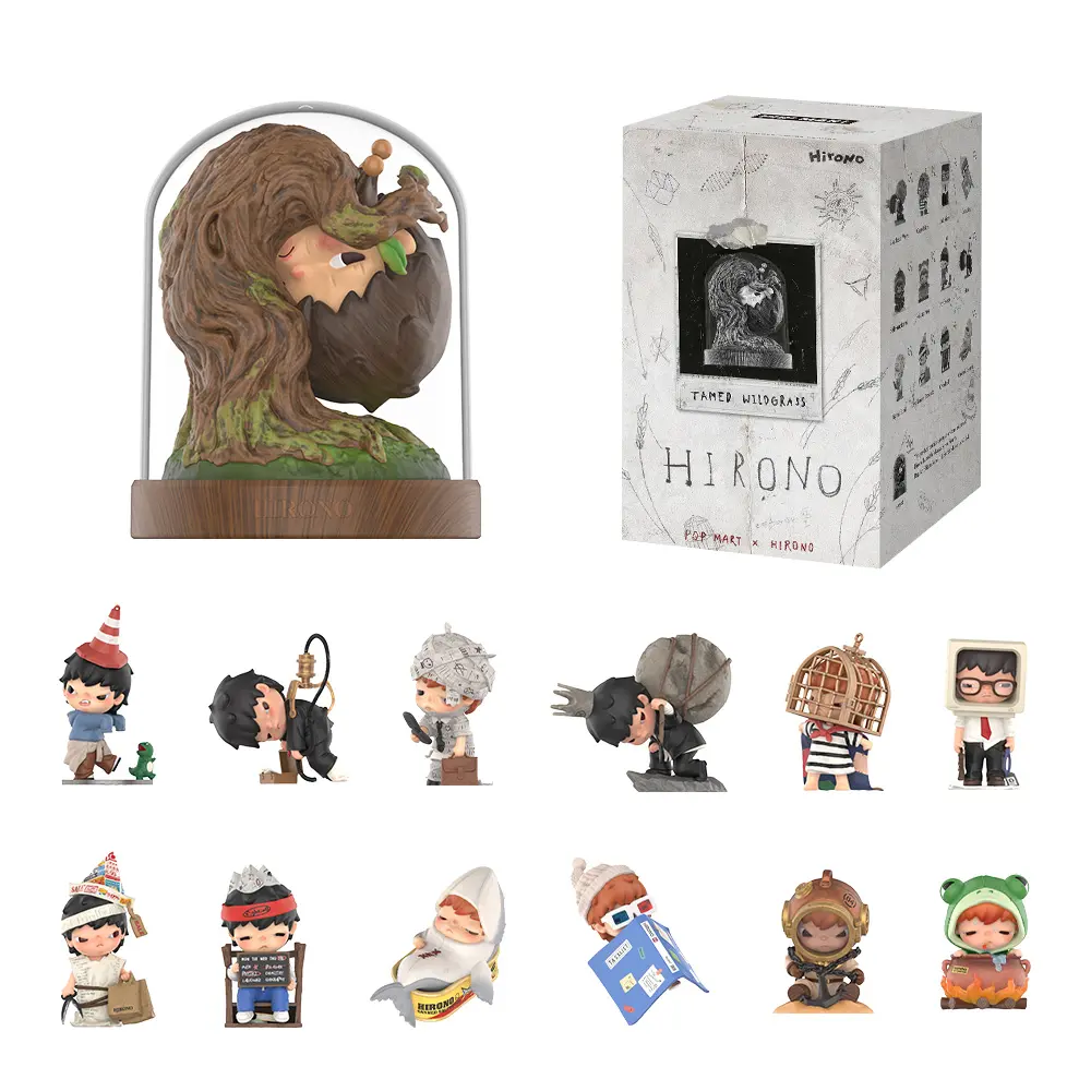 POP NOW]Hirono Tamed Wildgrass Series Figures Blind Box POP MART