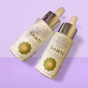 Santi Calming Moisturizer for Dry Skin - Gentle Care with Botanicals for Hydration & Radiance - Made in USA