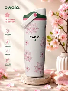 [NEW 2026] OWALA FreeSip 32oz “Azalea 13” Masters Edition – Limited Release Golf Water Bottle