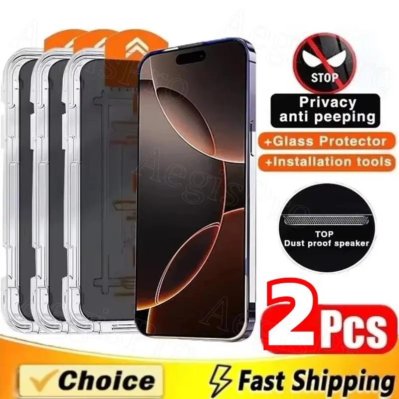 2pcs Privacy Screen Protector For Galaxy S25 S24 S23 S21 Ultra S20 Plus S20 S21 S23 FE Tempered Glass For Samsung S10 S9 S8 Plus