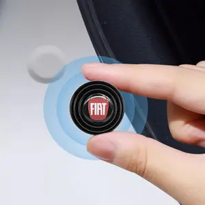 4/8/12/16/20Pcs Car Door Shock Absorber Buffer Protective Sticker Soundproof Rubber Pads For FIAT Abarth 500 Panda Tipo Ducato Doblo Grande Punto Stilo Car Decals