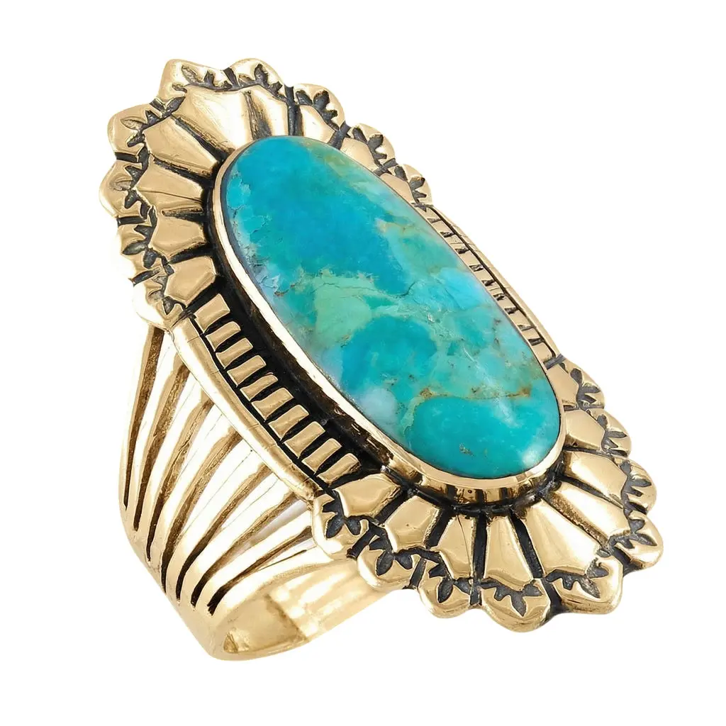 Turquoise Ring GoldCopper™ R2427-GB-C75