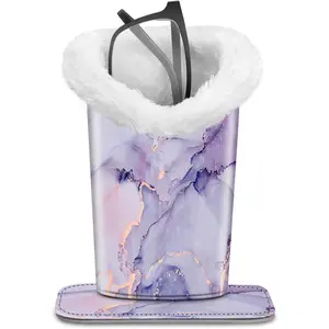 Soft Plush Lined Eyewear Display Stand Anti-Scratch Eyeglasses Holder Desktop Nightstand Office Practical Storage Decor