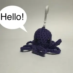 Octopus Keychain
