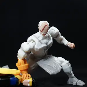 3D Printed Superheroes Invincible Conquest Anime Multi-Jointed Shapeshift Toys Action Figures Mannequin Model Ornaments Gifts