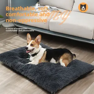 Pet Mat Dog Mat Plush Winter Warm Sleep Pet Mat Dog Bed Comfort Cat Kennels Dog Kennels Pet Supplies