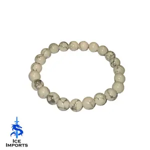 Howlite Gemstone Bracelet | Ice Imports