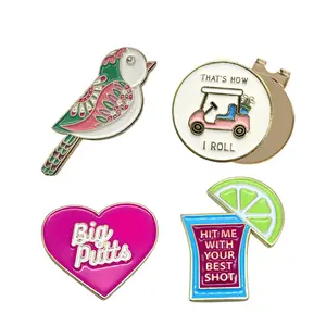 Birdie Girl Golf - Sweet Spot Women's Golf Ball Marker Collection (set of 4)