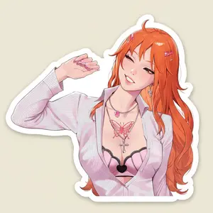 Weather Queen Navigator Charm Nami Sticker