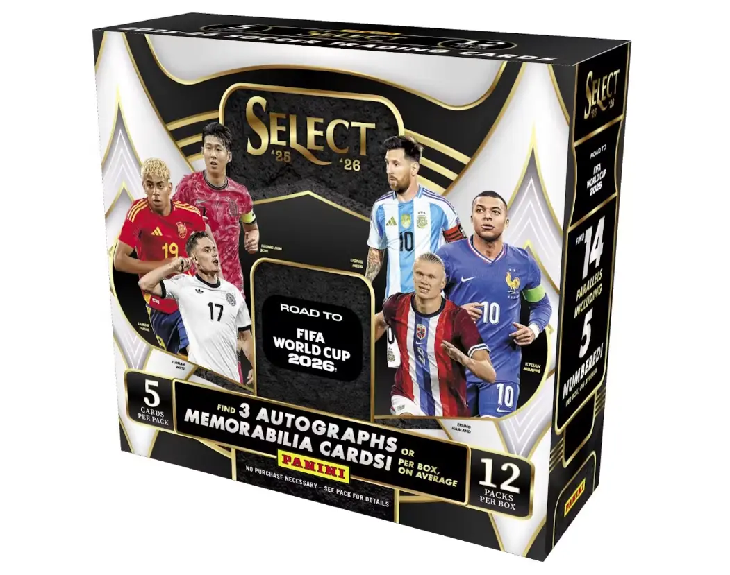 2025/26 Panini Select Road to FIFA World Cup Soccer Hobby Box