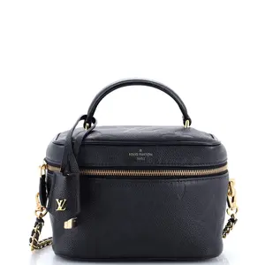 Pre-owned Louis Vuitton Leather Shoulder Bags Vanity Handbag Monogram Empreinte Giant PM by Rebag