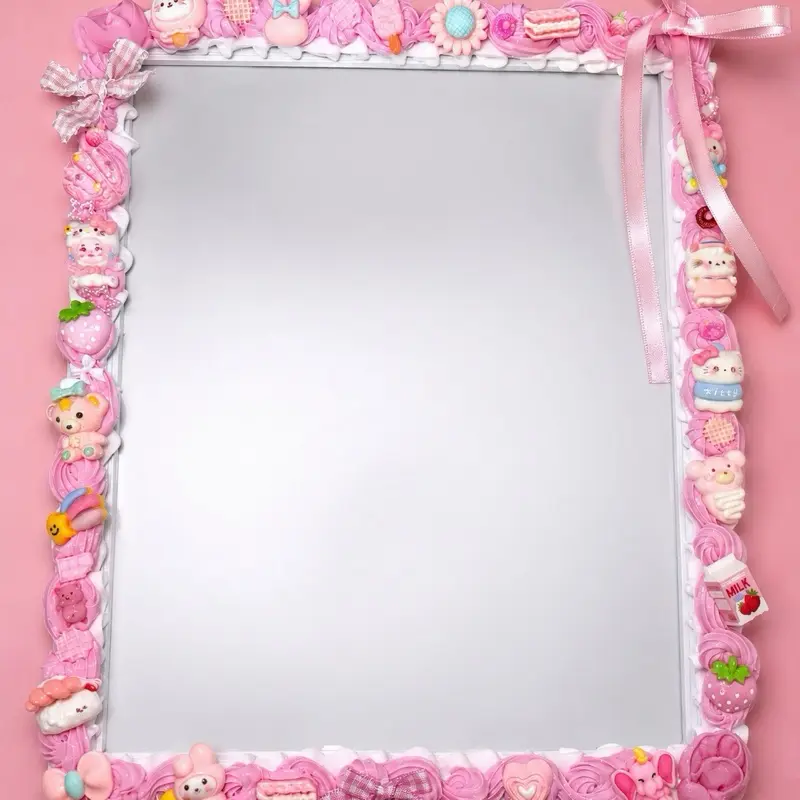 Handmade Strawberry Dream Decoden Photo Frame, 8x10 in