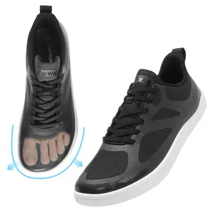 Zorwalk Men's Barefoot Shoes Zero Drop Workout Minimalist Gym Shoes for Men Deadlift Cross Training Sneakers-SZW15