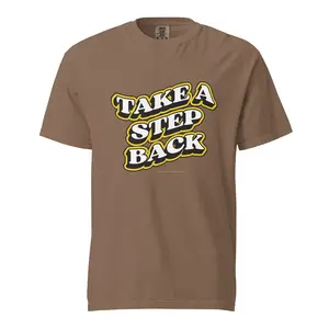 Grateful Dead Lyrics | Comfort Tee | Take A Step Back Brown
