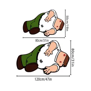 Creative  Doormat, 2 Styles Peter Shape Entryway Rug - Absorbent Bathroom Mat & Non-Slip Kitchen Floor Mat for Home Decor