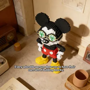 3D Puzzle Building Blocks Decoration, Ideal Gift for Thanksgiving Christmas Halloween Easter, Home Office Party Decor, Handmade Craft, Puzzle Game