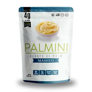 Palmini Mashed - 4g of Carbs per serving, Vegan, Gluten Free, Sugar Free, Heart of Palm Snack