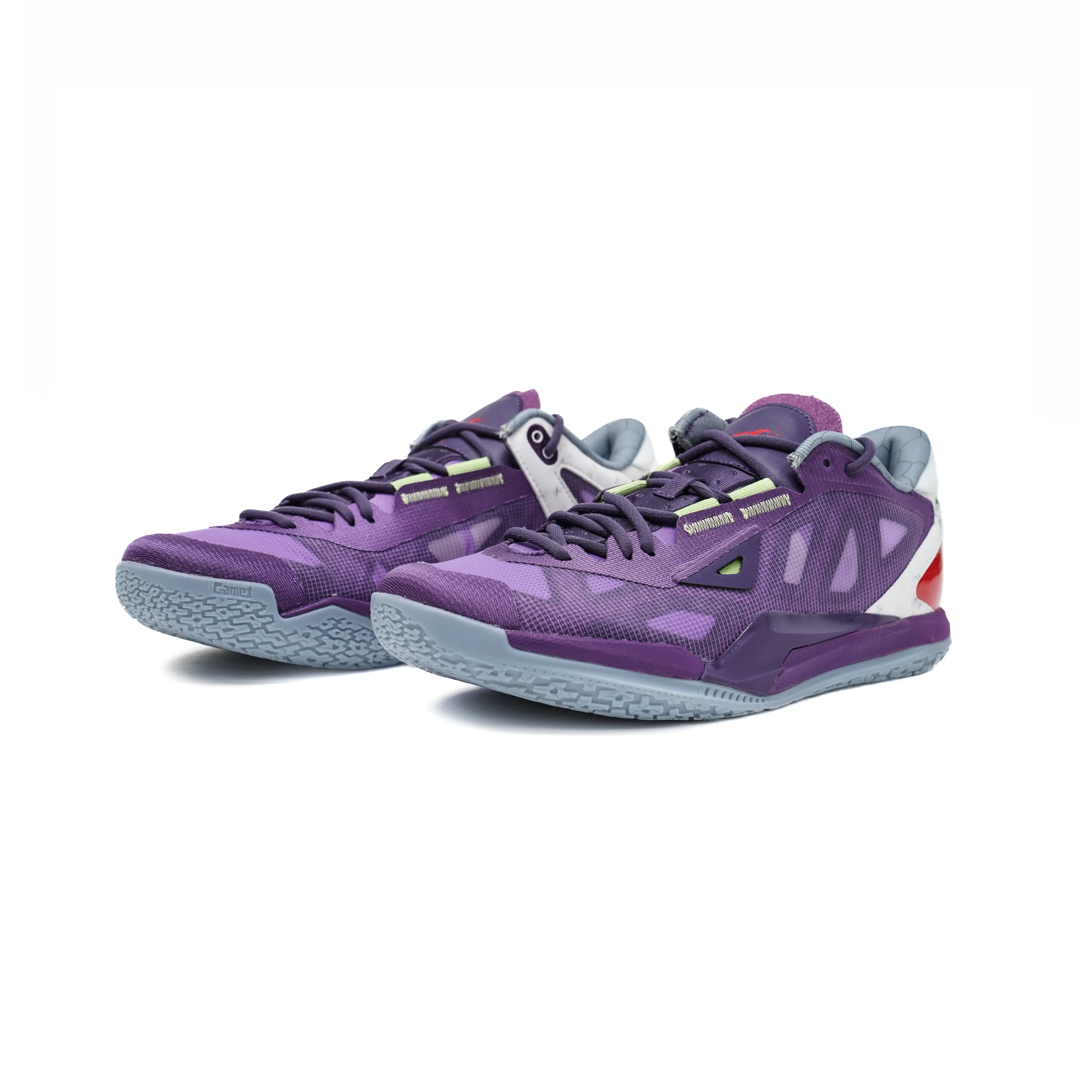 SPO Game1 Low Joker Basketball Shoes, Quick 2.0 Plus Midsole, Dual-Layer P2 Upper, SPS Anti-Slip Outsole, Lightweight Low-Top for Guards & Dunkers, Gift for Ballers