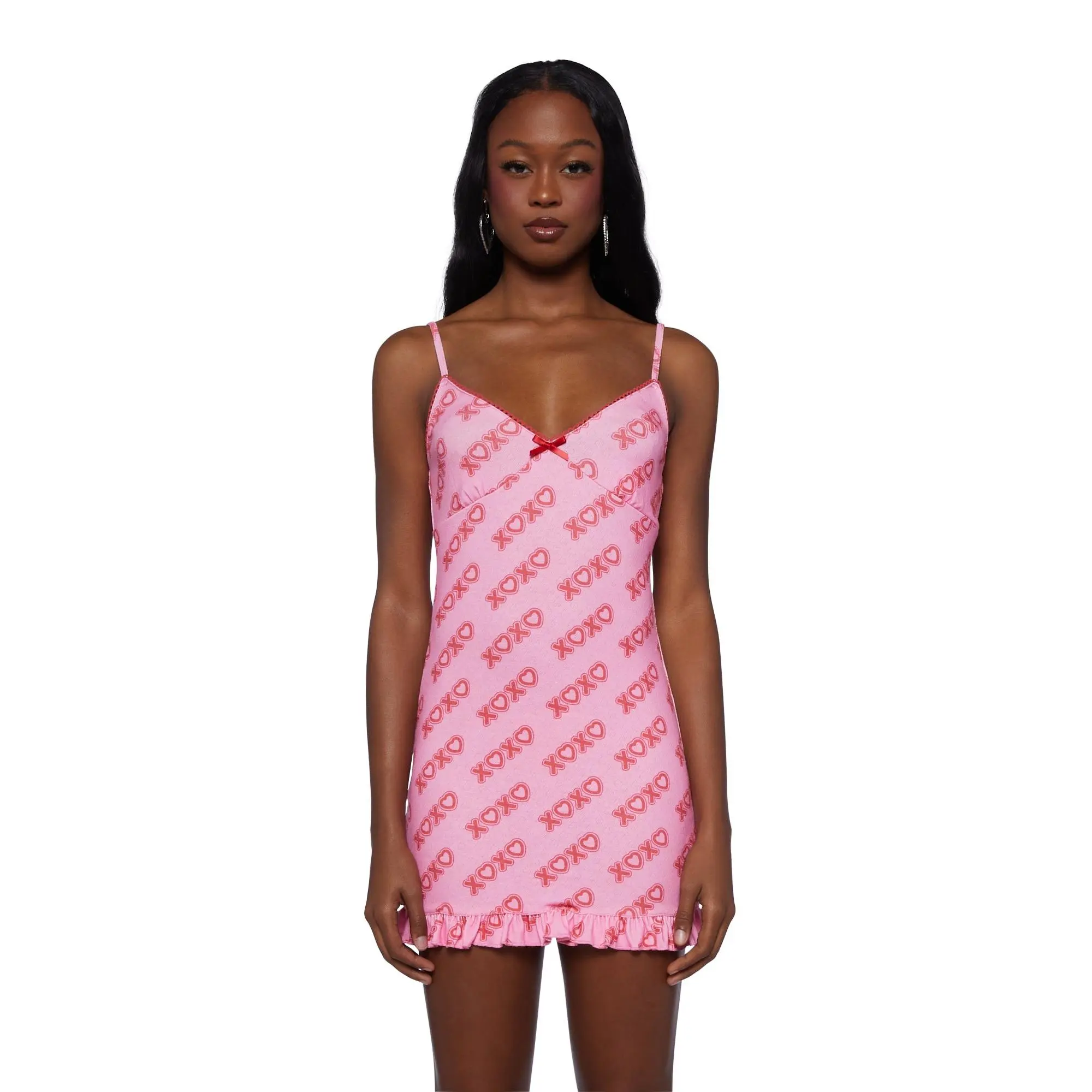 Hugs And Kisses Mini Dress