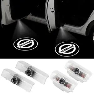 2Pcs For Nissan Nismo New Teana Maxima Altima Amadar Titan Patrol 2012-2017 Auto Styling Accessories LED Car Door Welcome Light Logo Laser Projector Ghost Shadow Lamp