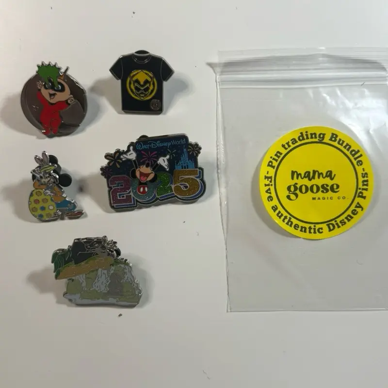5 Pin Authentic Pin Trading Bundle!