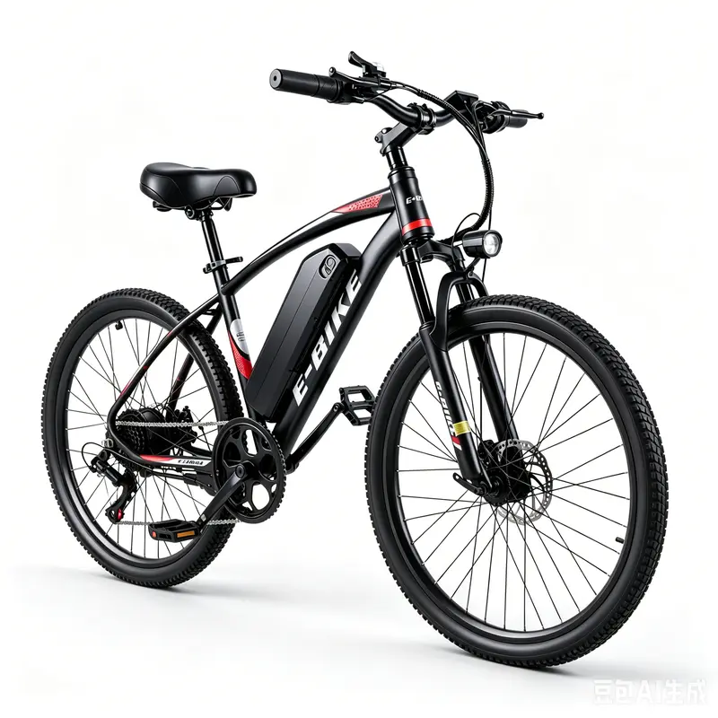 APYEAR Adult 26 Inch Electric Bike - 1500W Peak Motor, 25 mph Top Speed, 50-Mile Range, 432Wh Battery, 7-speed Gears & Modes, Front Suspension, Adjustable Seat, LED Lights, 5-Hour Fast Charging Commuting Bicycle