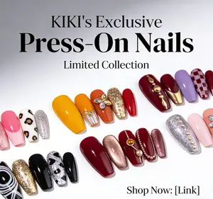 Kiki Exclusive Custom Press-On Nail Stickers