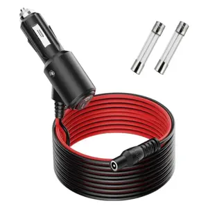 14V Car Charger Cable for NOCO Jump Starter – Compatible with NOCO GB70, GB150, GB250+, GB251+, GB500, GB500+ Genius Boost Ultra Safe Lithium Jump Starter Battery Power Adapter Cord  #CarEssentials   #GadgetGoals