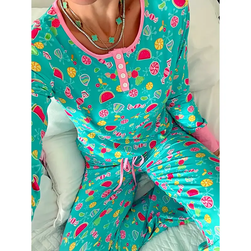 Sweet Like Candy Pajama Set