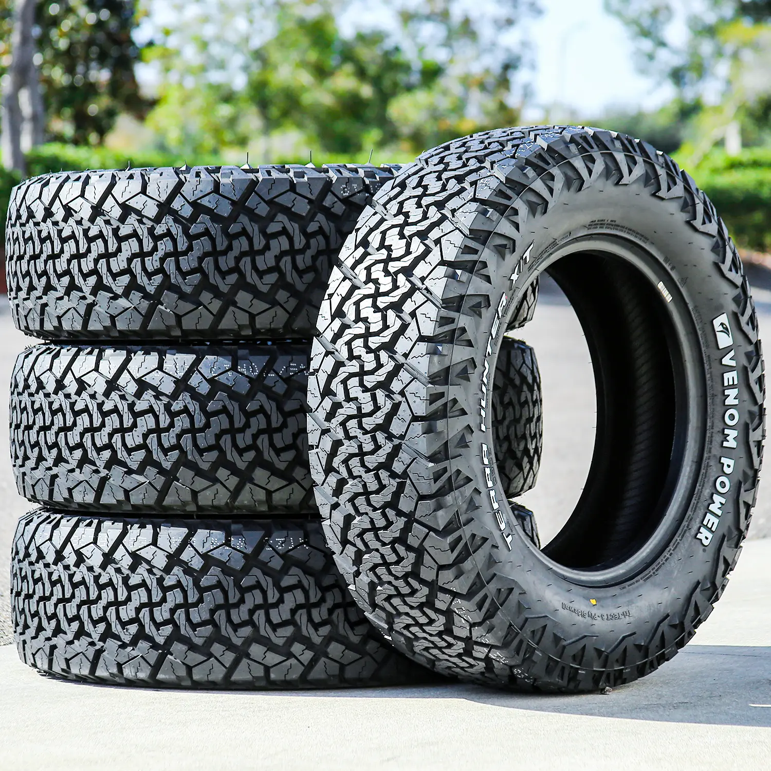4 Tires Venom Power Terra Hunter X/T 2 LT 215/75R15 Load D 8 Ply XT