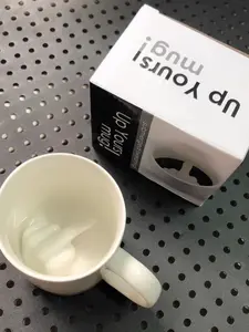 UFORU Funny mugs, FK, Drinkware for Americano, Hot Tea, Iced Coffee, Cold Brew, Cocoa, Milk, No Power Required, Ceramic Classic Drinkware