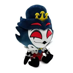 25cm Funny Helluva Boss Plush Dolls Game Hazbin Striker Clown Stuffed Toys Birthday Holiday Gift Peluche 20cm Movie Party Home D