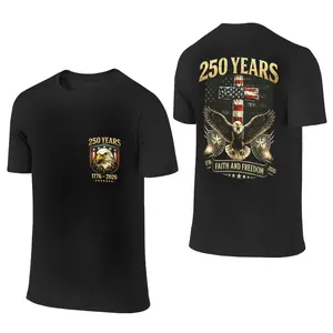 Patriotic Nautical Tee Celebrating 250 Years of Navy Service Featuring American Flag and Eagle Symbols Military Veteran Pride T-Shirt
