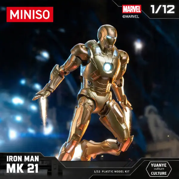 MINISO Infinity Saga Marvel Legends Series 02 Blind Box Themed Figurine, 6 Designs, Action Figure Gift for Men, Back To School