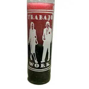 Abundance Ritual Candles for Work and Success with Elegant Design and Rich Colors