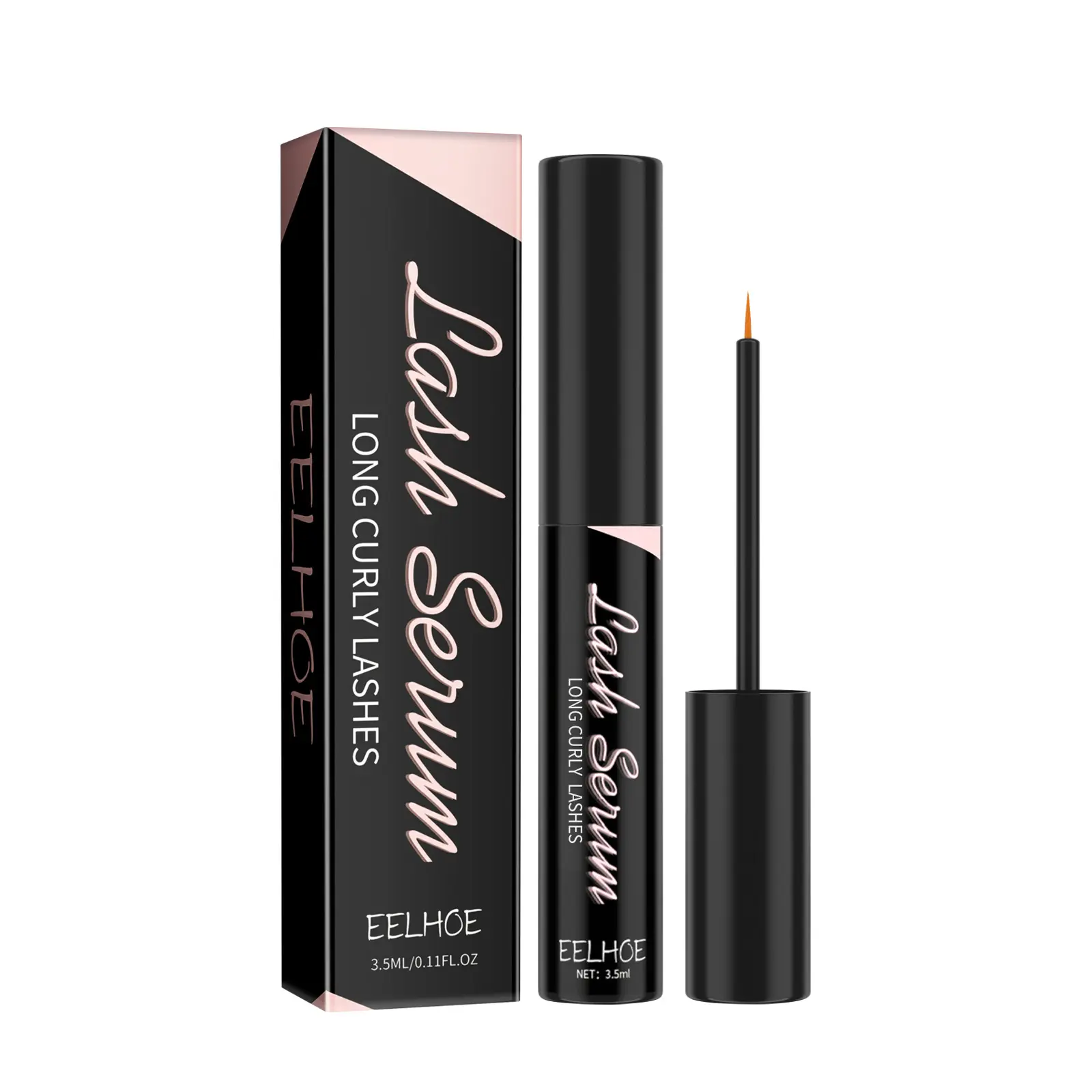 EELHOE Lash Serum Natural Nourishing Eyelash Growth Enhancer for Thicker Longer Fuller Darker Lashes Daily Care