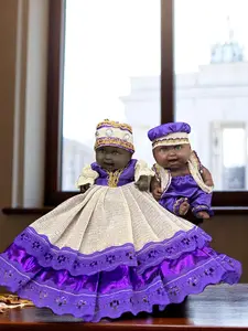 Ibeyis Jimaguas de San Lazaro Niño y Niña / Ibeyis Jimaguas of San Lazaro Girl & Boy