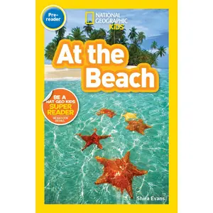 USED-At the Beach (National Geographic Kids Readers, Pre-Reader) by Evans, Shira (Paperback)