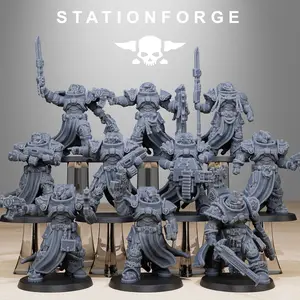 Socratis Militants | Socratis Knights (10) - MKX Prime Brothers - Stationforge - 3d Printed Mini Marines