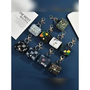 Mini Bag Keychain Charm Backpack Handbag Decoration, Cute Plain Pattern, Suitable for All Seasons, No Choking Hazard, No Ca Prop 65