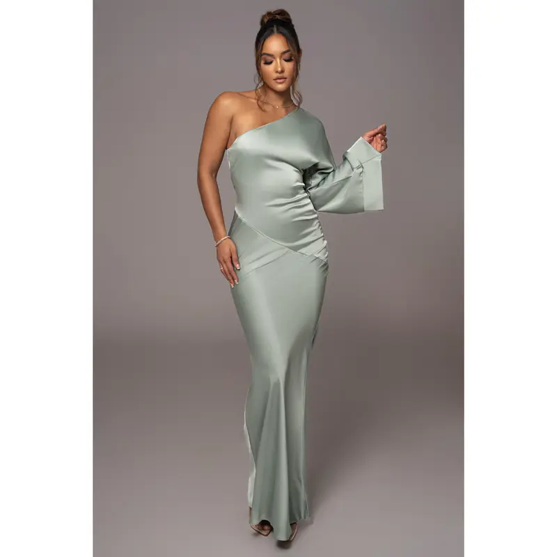 sage green formal dress - TikTok Shop