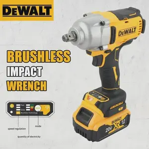 DEWALT Power Tools DCF900 Impact Wrench 1/2" Inch High Torque With Hog Ring Anvil 20V Brushless Cordless