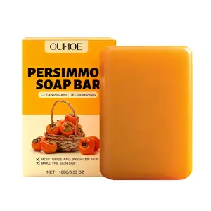 Persimmon Refreshing Bath Soap,Gently Nourishes, Hydrates And Moisturizes The Skin, Lasting Fragrance And Refreshing Hydrating Body Soap.