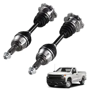 fathersdaygift VEVOR CV Axle Shaft Assembly, 2 Pieces Front Left Right (Driver and Passenger Side), Automotive Replacement Axles Pair Compatible with 1999-2006 Chevrolet Silverado 1500, Alloy Steel Carbon Steel