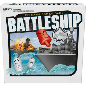 Gaming Battleship with Planes Strategy Board Game for Ages 7 and Up